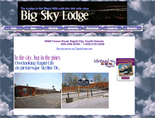 Tablet Screenshot of bigskylodge.com